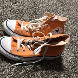 Orange converse